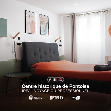 Appartement Studio cosy en plein cœur historique de Pontoise Extérieur photo