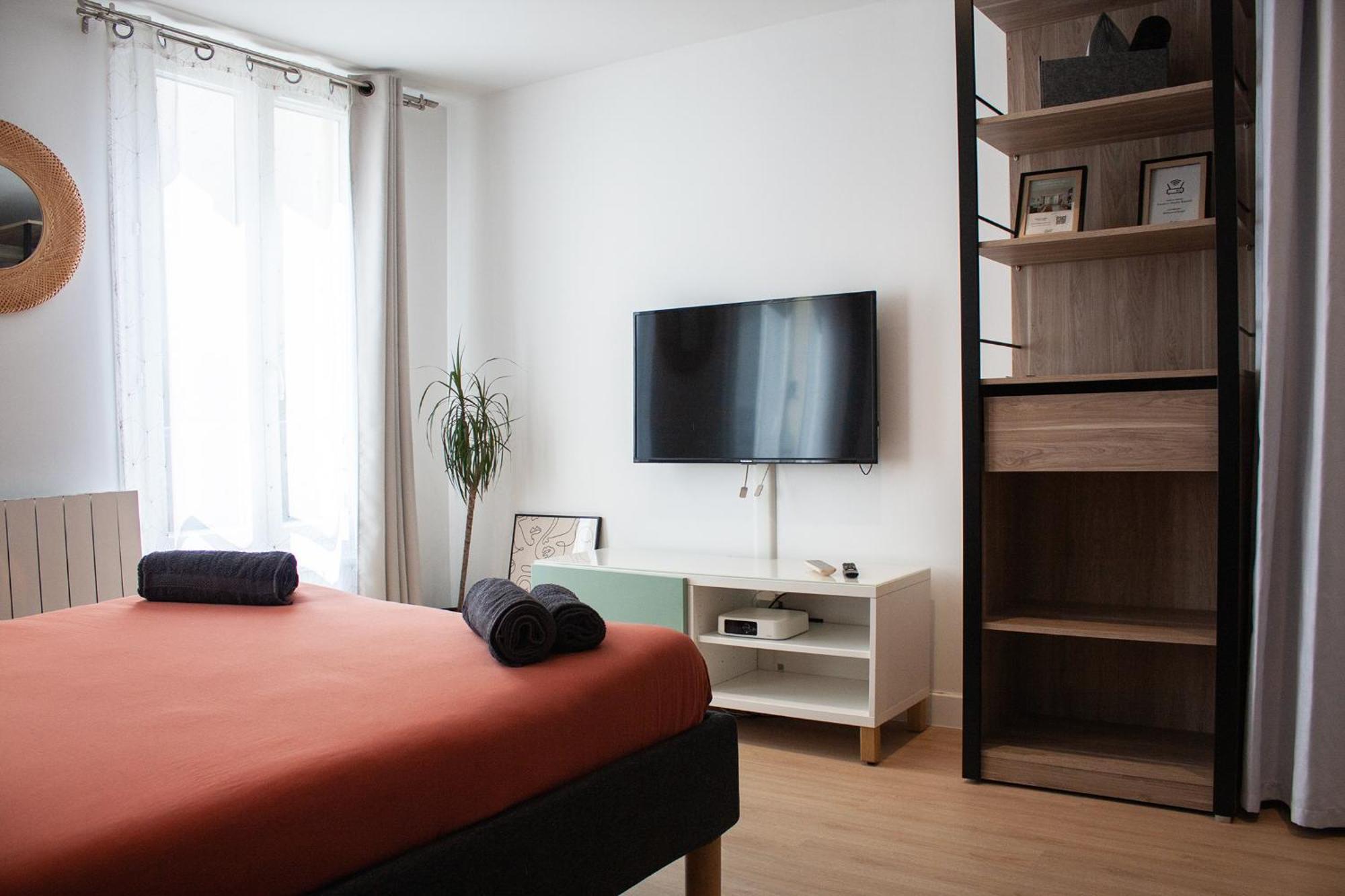 Appartement Studio cosy en plein cœur historique de Pontoise Extérieur photo