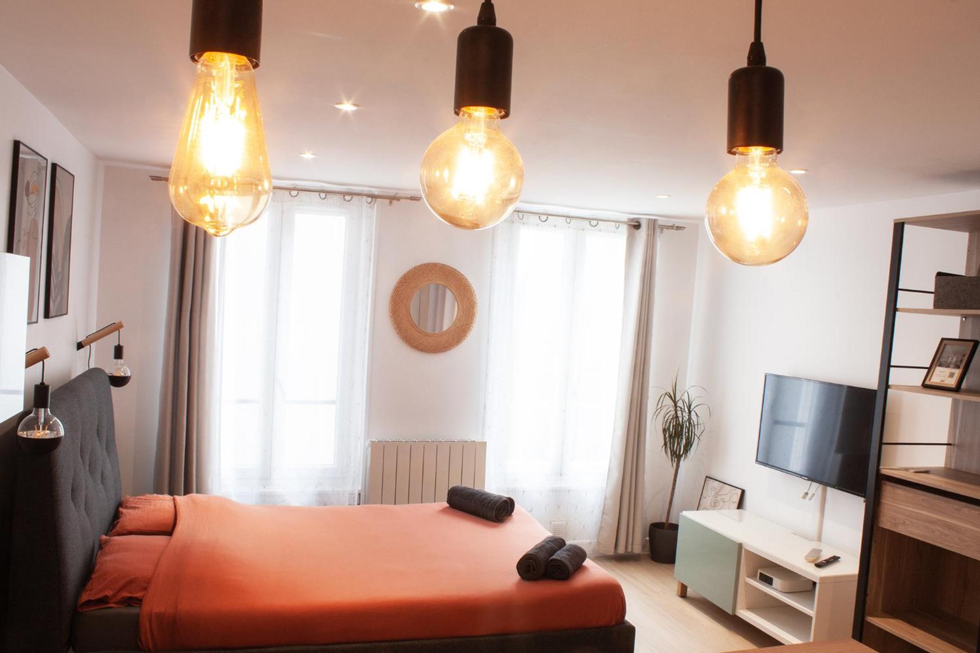 Appartement Studio cosy en plein cœur historique de Pontoise Extérieur photo